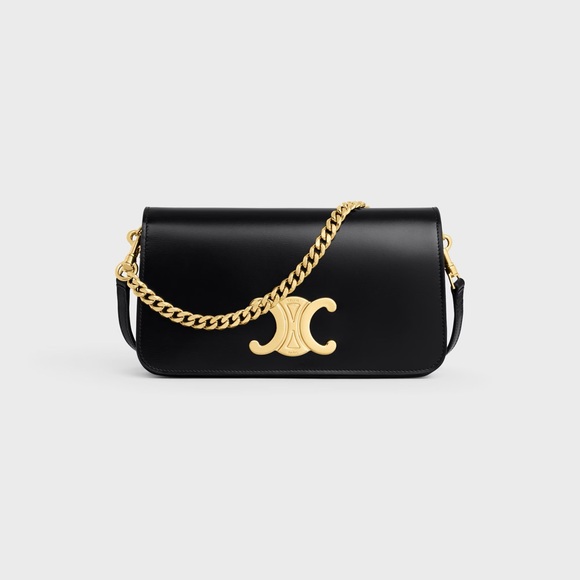 Celine Black Multipochette in Shiny Calfskin - Picture 1 of 7